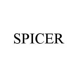 SPICER trademark