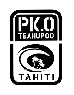 PK.O TEAHUPOO TAHITI trademark