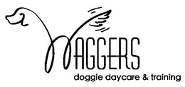 WAGGERS DOGGIE DAYCARE & TRAINING trademark