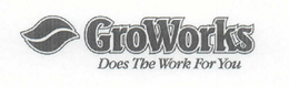 GROWORKS DOES THE WORK FOR YOU trademark