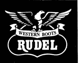 WESTERN BOOTS RUDEL trademark