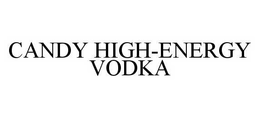 CANDY HIGH-ENERGY VODKA trademark