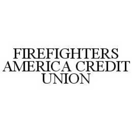 FIREFIGHTERS AMERICA CREDIT UNION trademark