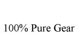 100% PURE GEAR trademark