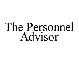THE PERSONNEL ADVISOR trademark