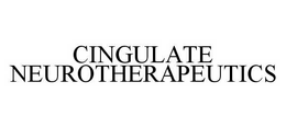 CINGULATE NEUROTHERAPEUTICS trademark