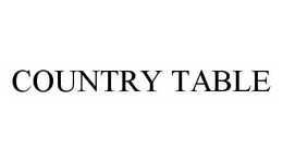 COUNTRY TABLE trademark