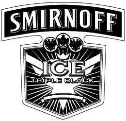 SMIRNOFF ICE TRIPLE BLACK trademark