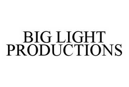 BIG LIGHT PRODUCTIONS trademark