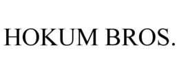 HOKUM BROS. trademark