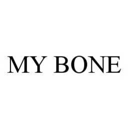 MY BONE trademark