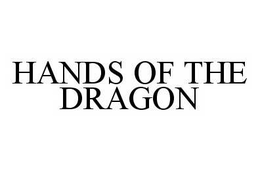 HANDS OF THE DRAGON trademark