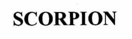 SCORPION trademark