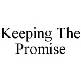 KEEPING THE PROMISE trademark