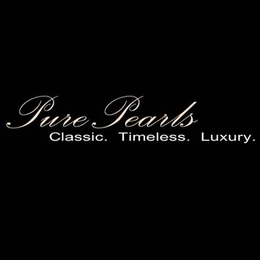 PURE PEARLS CLASSIC.  TIMELESS.  LUXURY. trademark