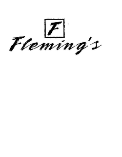 F FLEMING'S trademark