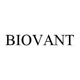 BIOVANT trademark