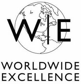 W E WORLDWIDE EXCELLENCE trademark