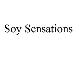 SOY SENSATIONS trademark