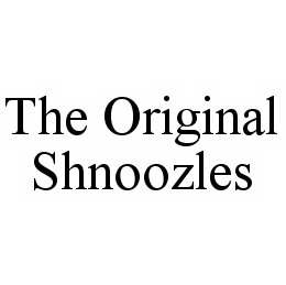 THE ORIGINAL SHNOOZLES trademark