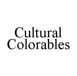 CULTURAL COLORABLES trademark