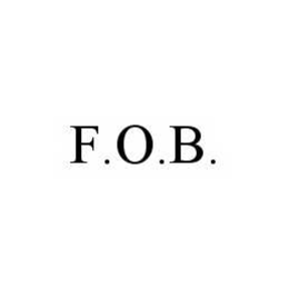 F.O.B. trademark