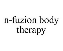 N-FUZION BODY THERAPY trademark