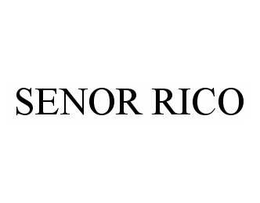 SENOR RICO trademark