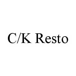 C/K RESTO trademark