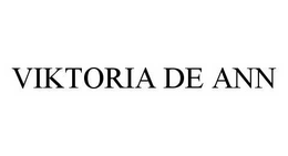 VIKTORIA DE ANN trademark