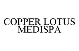 COPPER LOTUS MEDISPA trademark