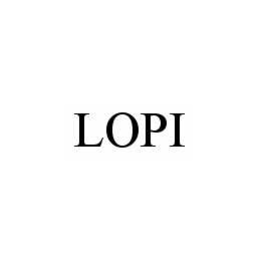 LOPI trademark