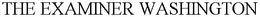 THE EXAMINER WASHINGTON trademark