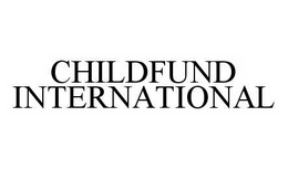 CHILDFUND INTERNATIONAL trademark