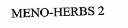 MENO-HERBS 2 trademark
