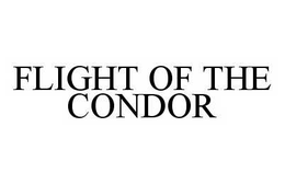 FLIGHT OF THE CONDOR trademark