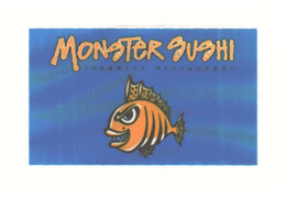 MONSTER SUSHI JAPANESE RESTAURANT trademark