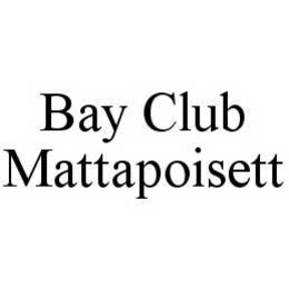 BAY CLUB MATTAPOISETT trademark