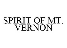 SPIRIT OF MT. VERNON trademark