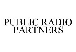 PUBLIC RADIO PARTNERS trademark