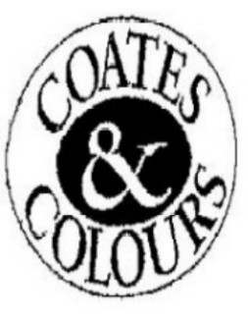 COATES & COLOURS trademark