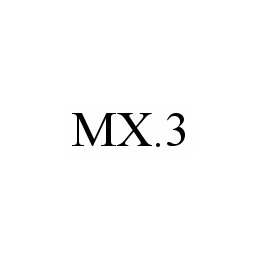 MX.3 trademark