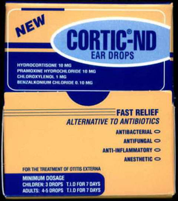 CORTIC-ND EAR DROPS trademark