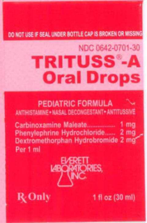 TRITUSS-A ORAL DROPS trademark
