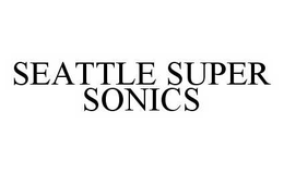 SEATTLE SUPER SONICS trademark