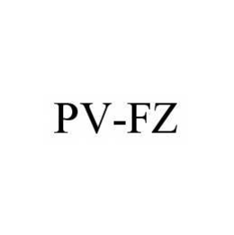 PV-FZ trademark