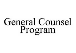 GENERAL COUNSEL PROGRAM trademark