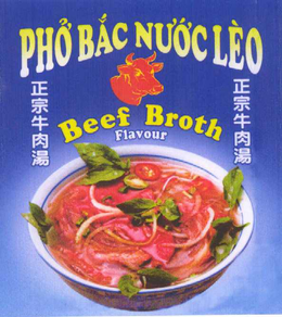 PHO BAC NUOC LÈO BEEF BROTH FLAVOR trademark