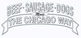 BEEF SAUSAGE DOGS MADE THE CHICAGO WAY trademark