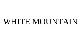 WHITE MOUNTAIN trademark
